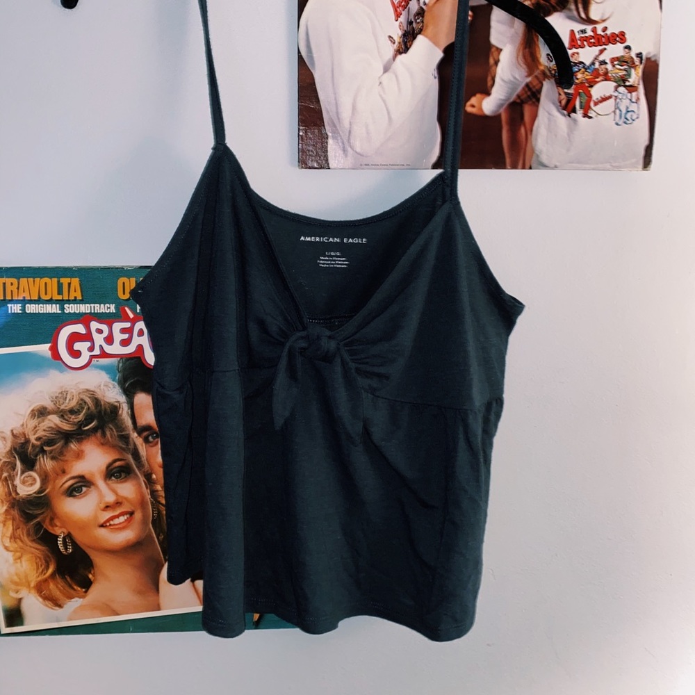 AE Cropped Tie Tank !!